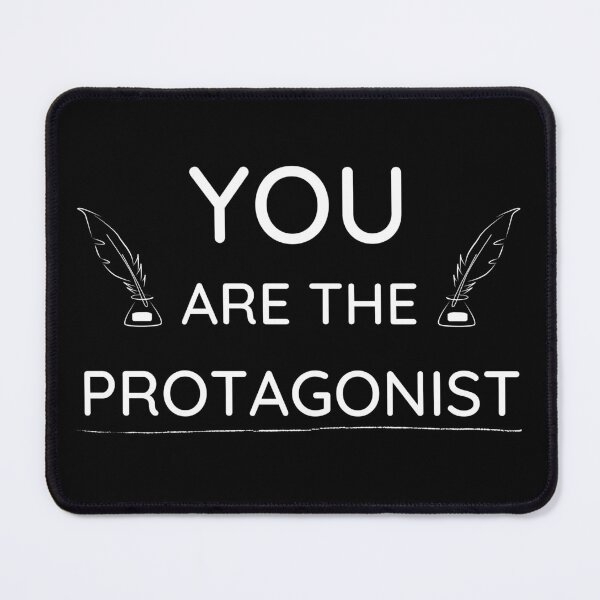 Item preview, You are the main character - You are the protagonist - Hero of your story designed and sold by For the love of Pixels.