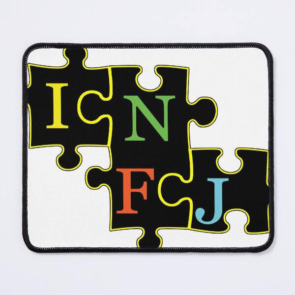 Item preview, INFJ Puzzle - Typography Design 8 designed and sold by art-by-shadab.