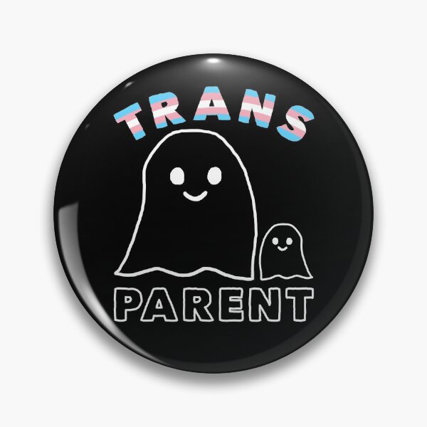Item preview, Spooky Ghosts Halloween Trans Parent Transgender Pride Flag designed and sold by MarOlv.