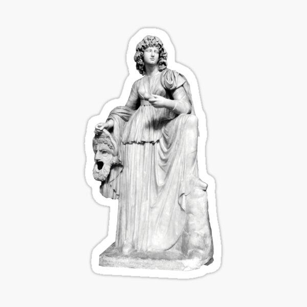 Melpomene "The melodious" Sticker