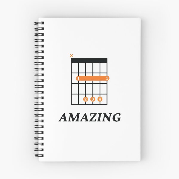 Item preview, B Amazing B Guitar Chord Tab Light Theme designed and sold by nightsworthy.