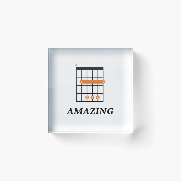 Item preview, B Amazing B Guitar Chord Tab Light Theme designed and sold by nightsworthy.