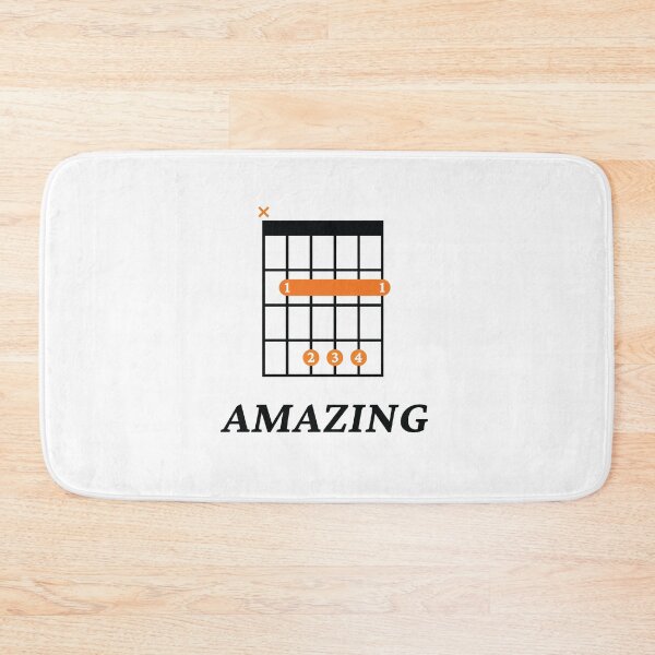 Item preview, B Amazing B Guitar Chord Tab Light Theme designed and sold by nightsworthy.
