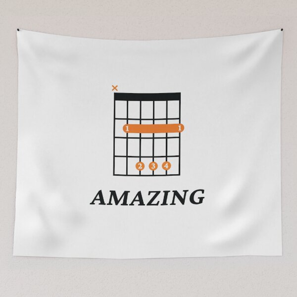 Item preview, B Amazing B Guitar Chord Tab Light Theme designed and sold by nightsworthy.
