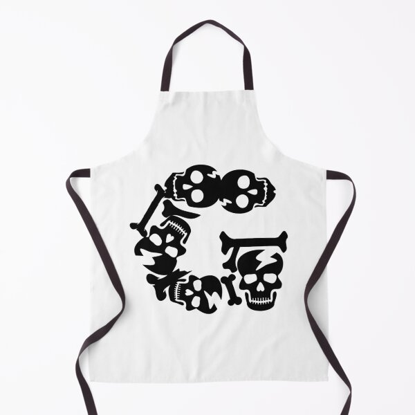 Item preview, Black Skull letter G designed and sold by Quote for Success.