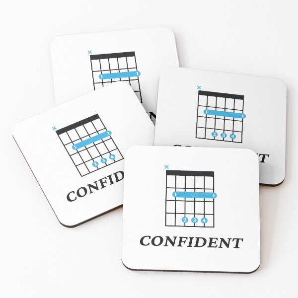 Item preview, B Confident B Guitar Chord Tab Light Theme designed and sold by nightsworthy.