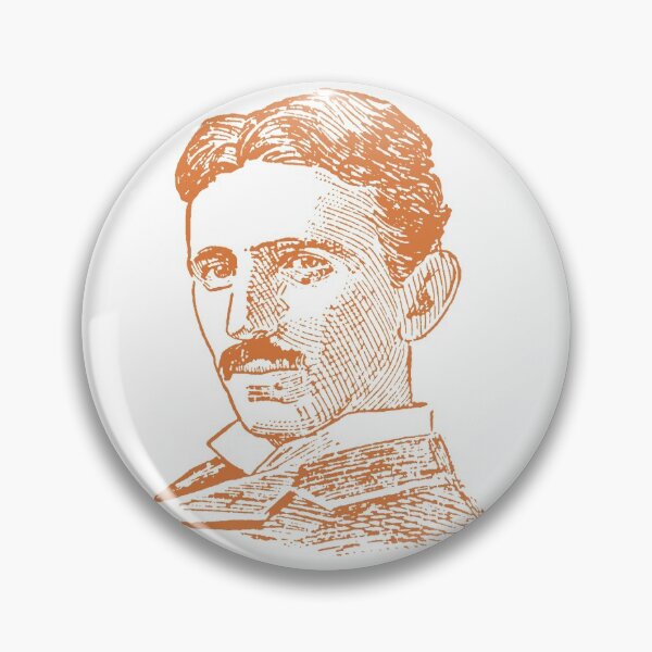Item preview, Nikola Tesla Sketch designed and sold by EngineersArt.