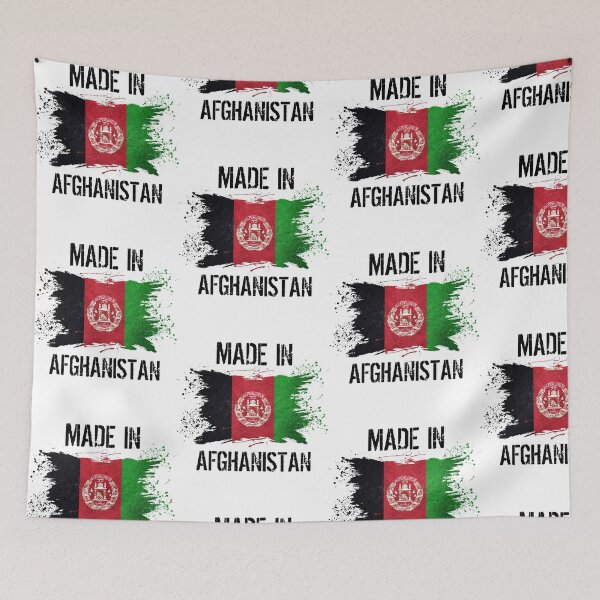 Item preview, Made In Afghanistan Flag designed and sold by Beluved.