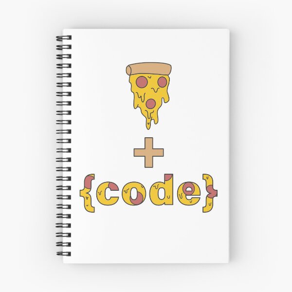Item preview, Pizza + Code designed and sold by Code  Monkeys.