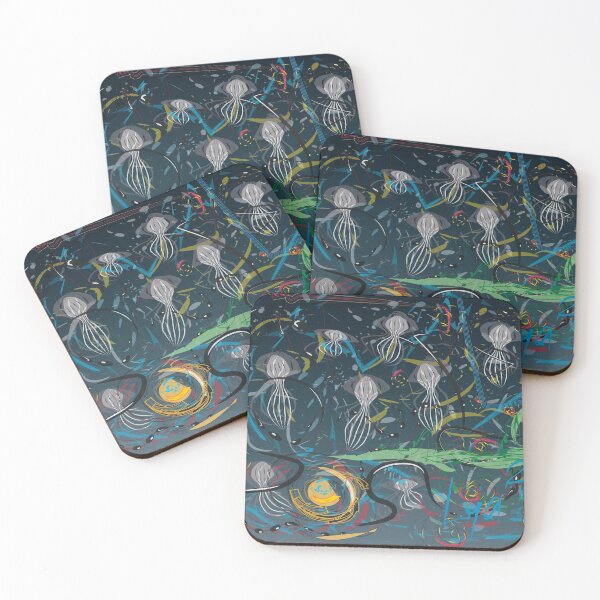 Item preview, Seabed Jelly Dark original artwork designed and sold by Cultour.