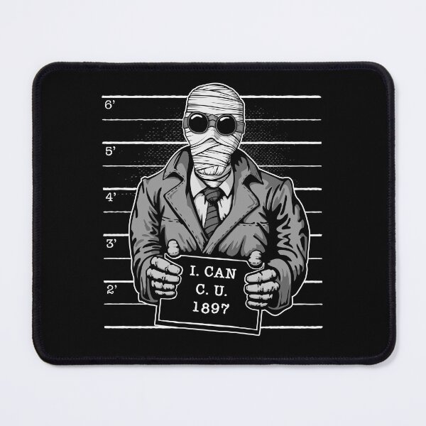 Item preview, Invisible Man Monster Mugshot designed and sold by GrandeDuc.