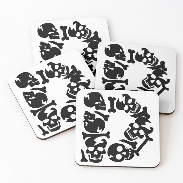 Item preview, Black Skull letter D designed and sold by Quote for  Success.