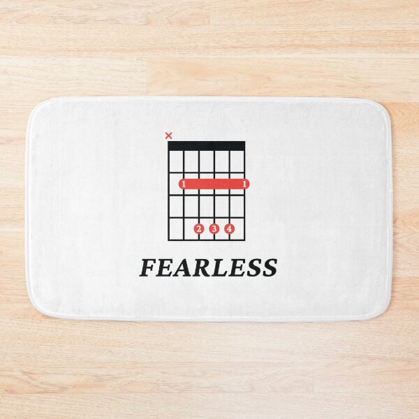 Item preview, B Fearless B Guitar Chord Tab Light Theme designed and sold by nightsworthy.