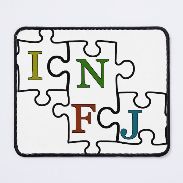 Item preview, INFJ Puzzle - Typography Design 3 designed and sold by art-by-shadab.