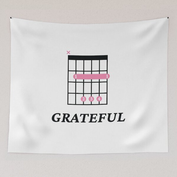 Item preview, B Grateful B Guitar Chord Tab Light Theme designed and sold by nightsworthy.