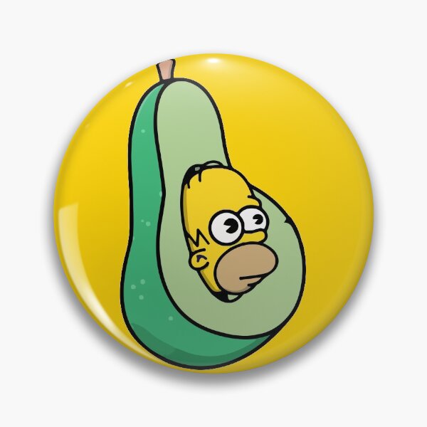 Item preview, Avocado Homer designed and sold by BRILMO.
