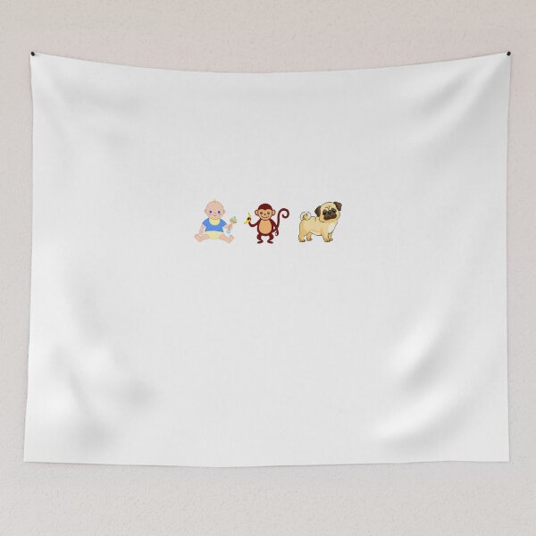 Item preview, Puppy Monkey Baby designed and sold by mugiskoles.