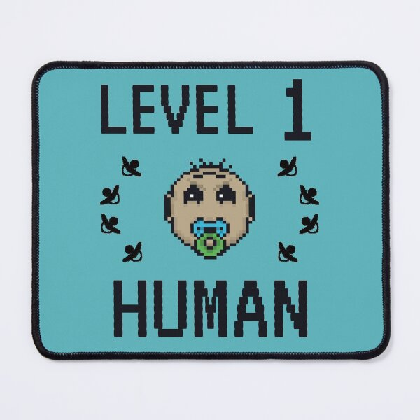 Item preview, Level 1 Human - Cute baby emoticon - Pixelated babies designed and sold by For the love of Pixels.