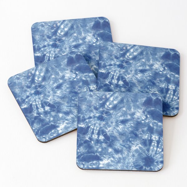 Item preview, Tie-dye indigo shibori pattern designed and sold by PG Illustration.