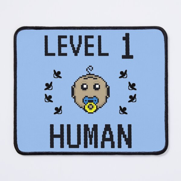 Item preview, Level 1 Human - Cute baby emoticon - Pixelated babies designed and sold by For the love of Pixels.