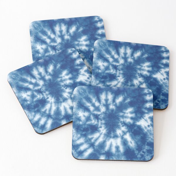 Item preview, Tie-dye blue and white indigo pattern designed and sold by PG Illustration.
