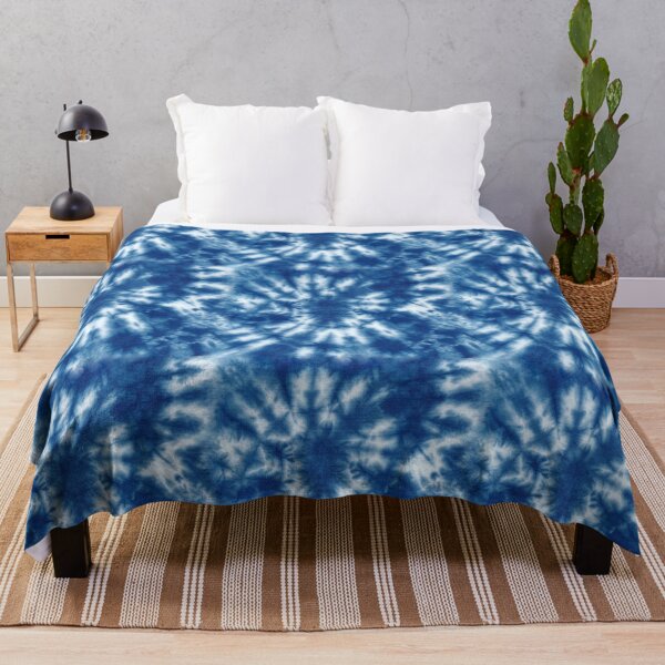 Item preview, Tie-dye blue and white indigo pattern designed and sold by PG Illustration.