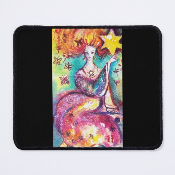 Item preview, TAROTS OF THE LOST SHADOWS / THE STAR Watercolor by Bulgan Lumini designed and sold by BulganLumini.