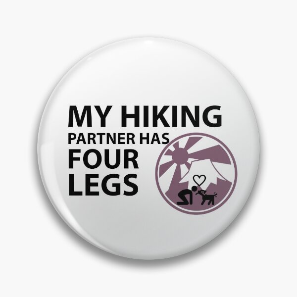Item preview, My Hiking Partner Had Four Legs Classic T-shirt  designed and sold by Ryn2020.
