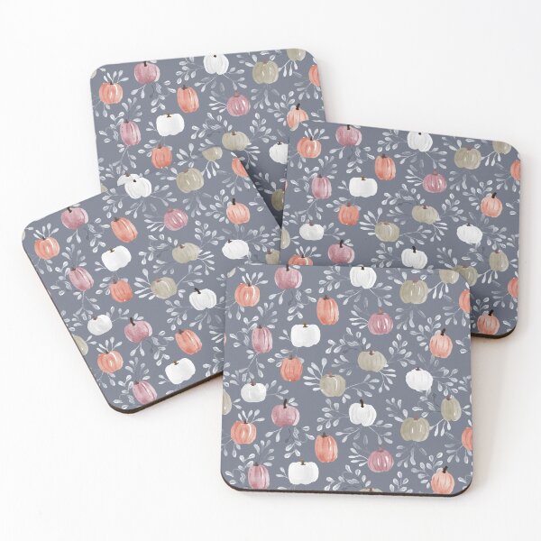 Item preview, Copy of Watercolor Fall Pumpkins in Orange designed and sold by Erin Kendal.