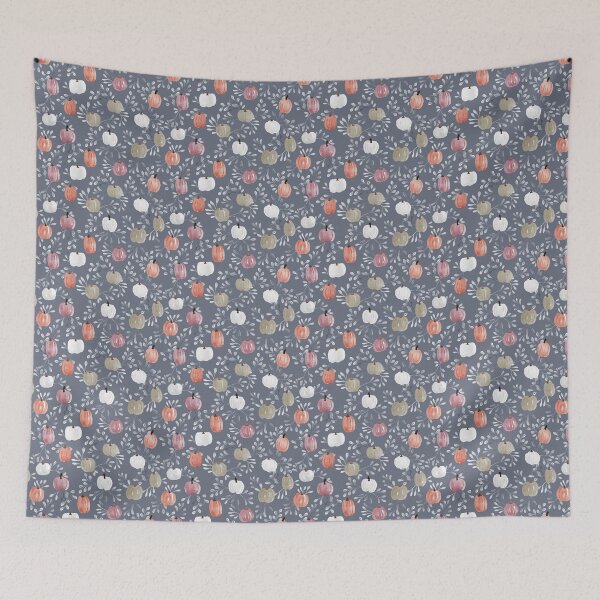 Item preview, Copy of Watercolor Fall Pumpkins in Orange designed and sold by Erin Kendal.