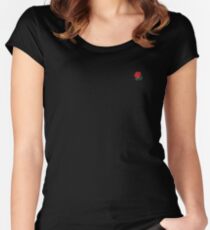 red rose Women's Fitted Scoop T-Shirt