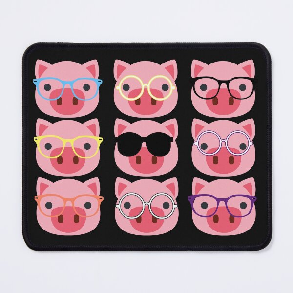 Item preview, Funny Pigs with Glasses designed and sold by Willyboy16.