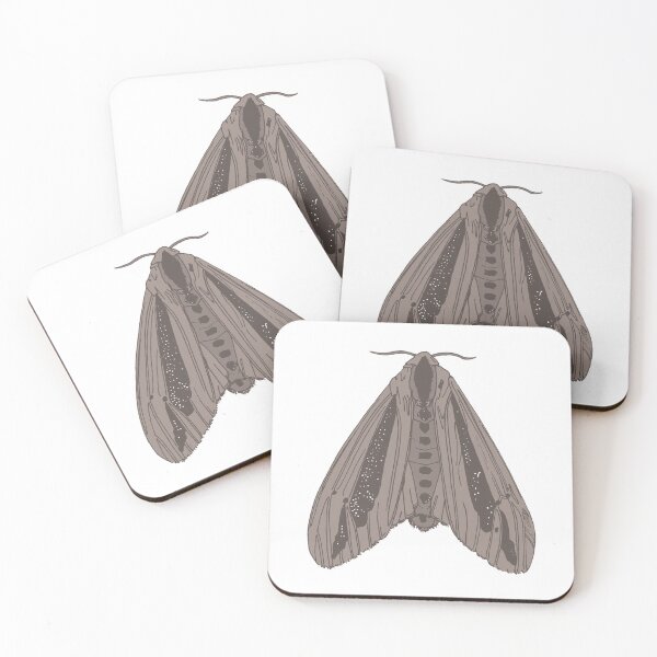 Item preview, Moth designed and sold by asteraceaearts.