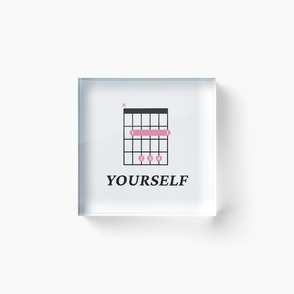 Item preview, B Yourself B Guitar Chord Tab Light Theme designed and sold by nightsworthy.
