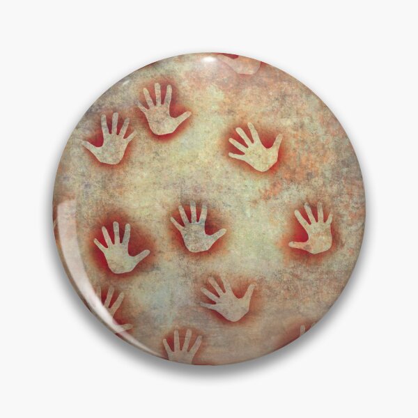 Item preview, Hand marks Cave Painting Pattern designed and sold by TMBTM.
