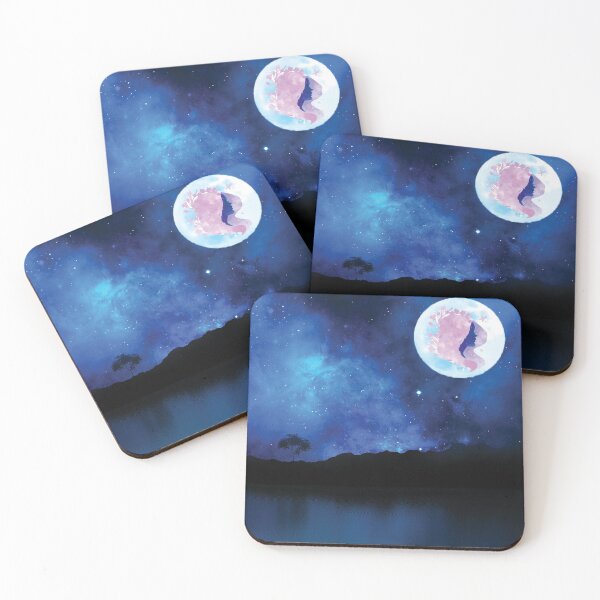 Item preview, Moon Girl Phone Wallet designed and sold by UtshoDesigner.