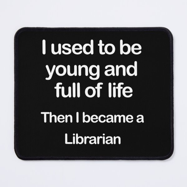 Item preview, Full of Life Librarian designed and sold by BiscuitSnack.