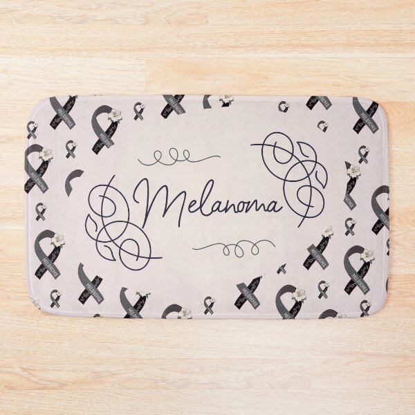 Item preview, Melanoma Awareness, Melanoma Ribbon Pattern designed and sold by AnsDesigns.
