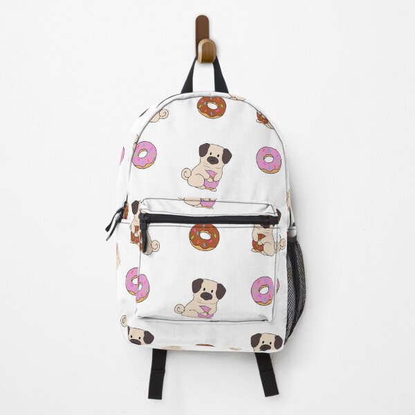 Item preview, Pug Doughnut Pattern designed and sold by BiscuitSnack.