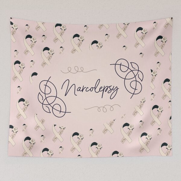 Item preview, Narcolepsy Awareness, Narcolepsy Ribbon Pattern designed and sold by AnsDesigns.