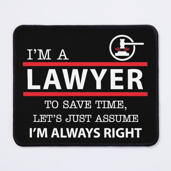 Item preview, I'm a Lawyer designed and sold by Marc Scott-Parkin.