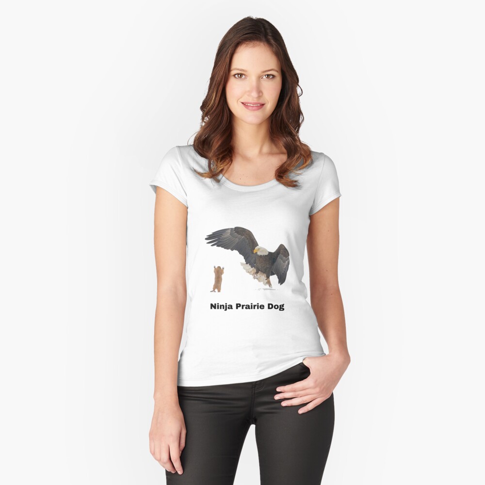 Item preview, Fitted Scoop T-Shirt designed and sold by pappadukes.