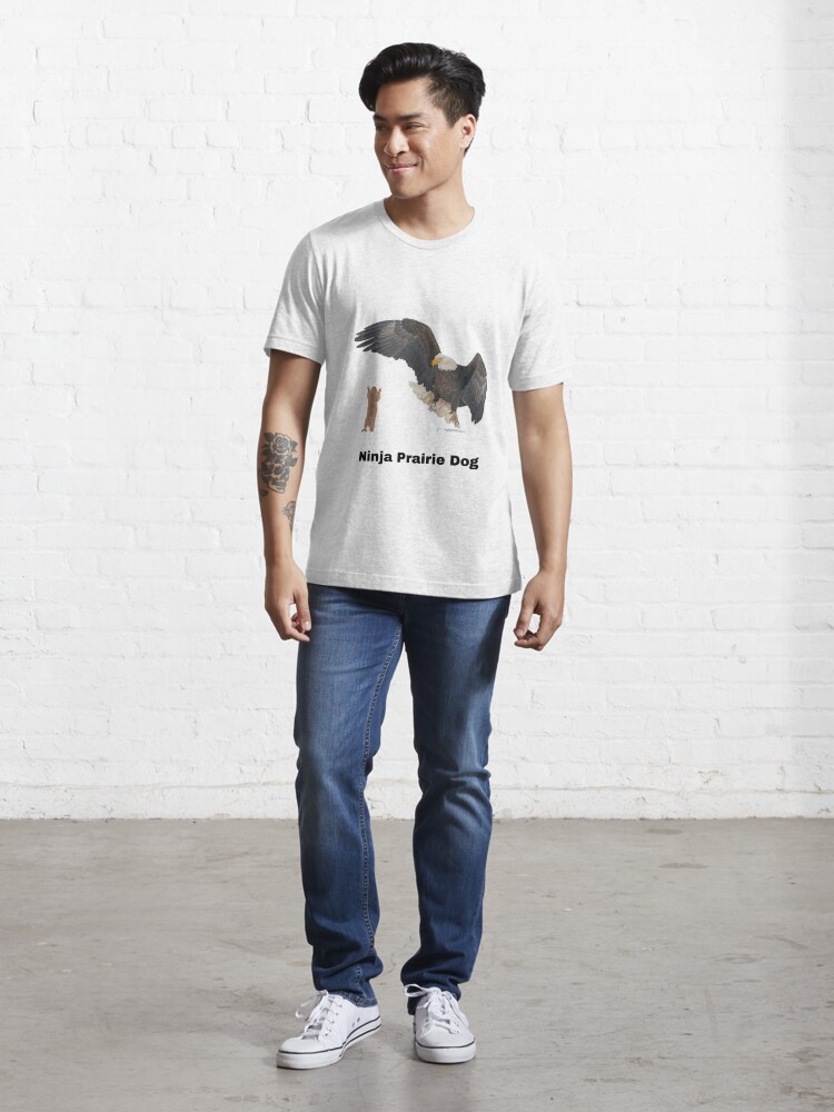 Alternate view of Ninja Prairie Dog Essential T-Shirt