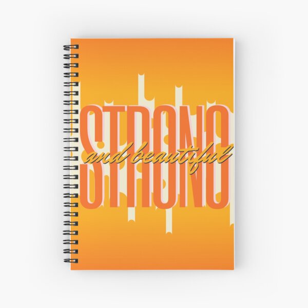 Item preview, Strong and Beautiful in Tangerine designed and sold by Dream Big! by E. H..