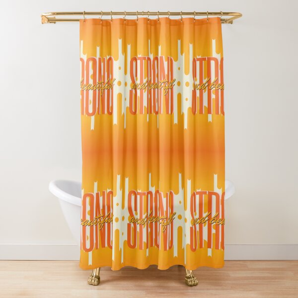 Item preview, Strong and Beautiful in Tangerine designed and sold by Dream Big! by E. H..