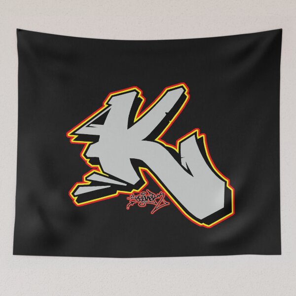Item preview, LETTER K BY ESONE URBAN GRAFFITI STREET STYLE  designed and sold by GraffitiBomberZ.