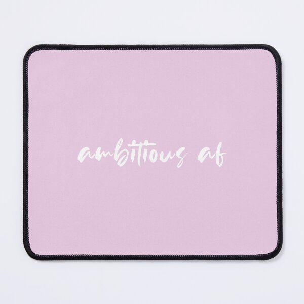 Item preview, ambitious af - Minimal Typography Quote designed and sold by quoteedesigns.