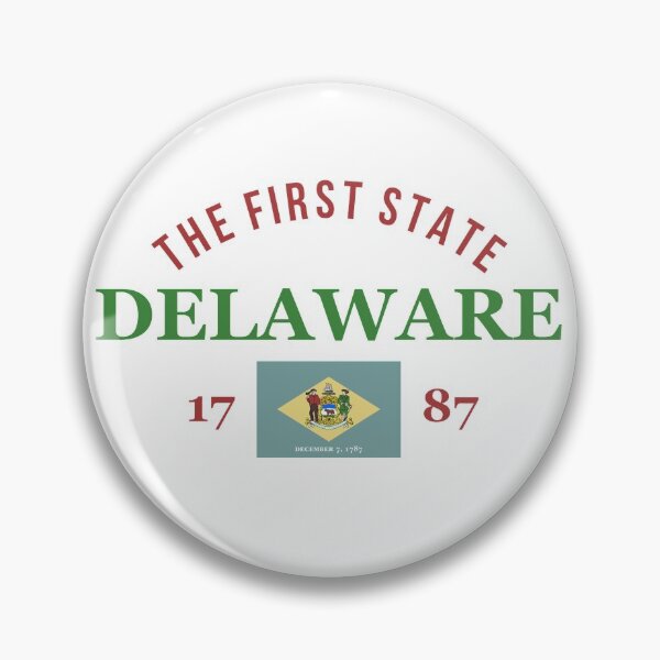 Item preview, Delaware Pride Flag Native Home Delaware  designed and sold by The Junto Shop.