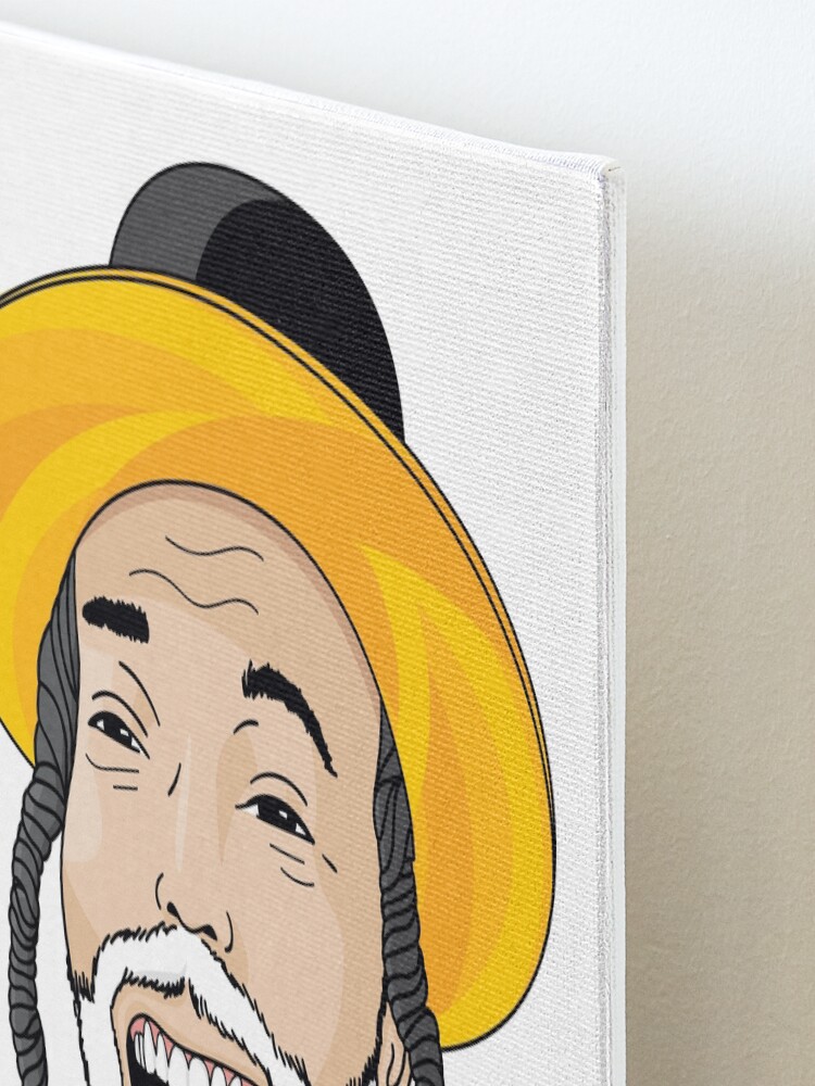 Alternate view of I can laugh - funny, smile | Modern and original jewish art Mounted Print