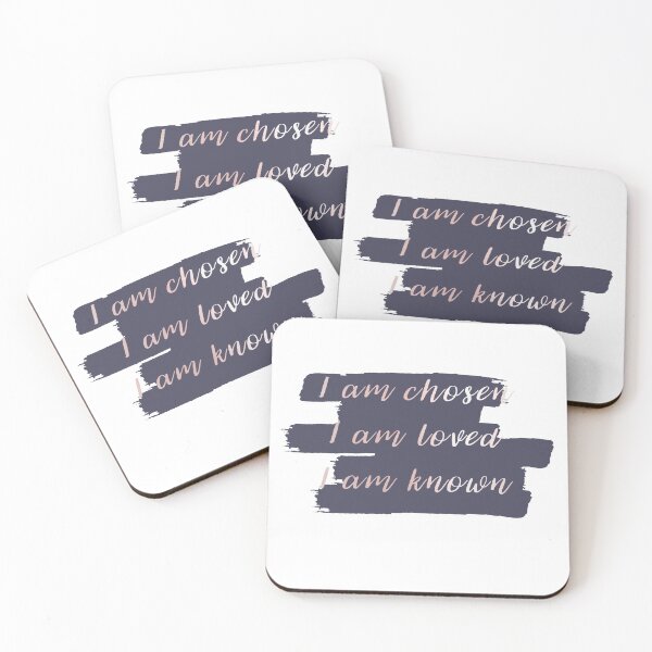 Item preview, I am chosen I am loved I am known designed and sold by LavenderJenks.